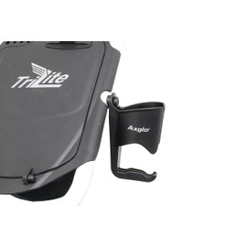 Axglo Beverage Holder - Cup Holder - Golf Cart - Golf Accessories - Black