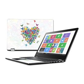 MightySkins Skin Compatible with Lenovo Flex 4 15" – Wildheart | Protective, Durable, and Unique Vinyl Decal wrap Cover | Easy to Apply, Remove, and Change Styles | Made in The USA