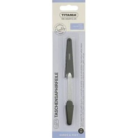 Lima De Zafiro Portátil Con Funda Titania Germany                                                                                                     