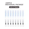 100Pack 22 Gauge 1.5 Inch Disposable Luer Lock Accessories, Individually