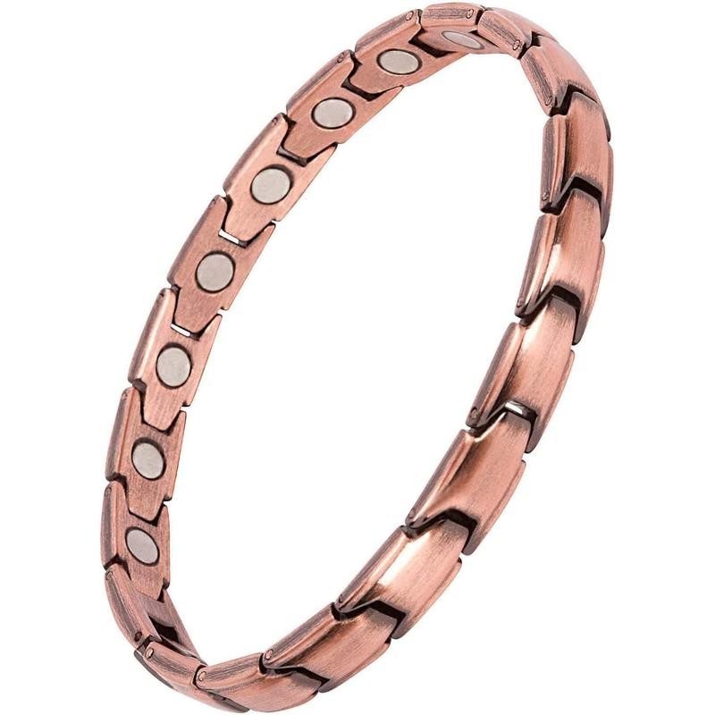 Copper Bracelet for Women Hand Forged 99.99% Pure Solid Copper