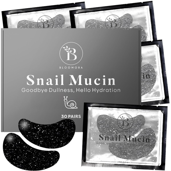 BLOOMORA Under Eye Gel Patches - Snail Mucin Under Eye