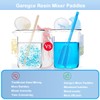 Garegce 4-Pack Mixing Paddle for Drill, Paint Mixer for Drill,