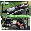 10L0L Golf Cart Front Inner Basket EZGO - Heavy-Duty Organizer