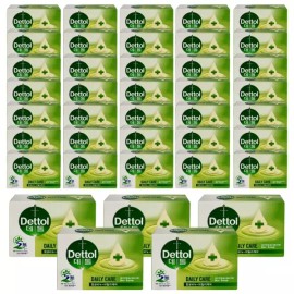 Detol 데톨 항균 비누 데일리케어 100g x 40개 Detol Antibacterial Soap Daily Care 100g x 40pcs