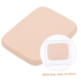 Minkissy 4pcs Makeup Powder Puff Blender for Gentle Foundation Concealer Application Dry Wet Use for Loose Powder Blush Hypoallergenic Facial Sponges Skin Tone