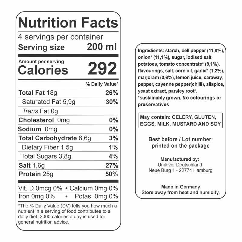 Knorr Fix goulash (Gulasch) (Pack of 4)