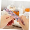 Healeved 6pcs Double-sided Nail Files for Travel Portable Manicure Tools