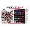 Esmaltero Exhibidor Maquillaje Multiusos Reforzado Con Tapa.