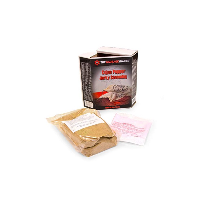The Sausage Maker - Cajun Pepper Jerky Seasoning Kit, 1