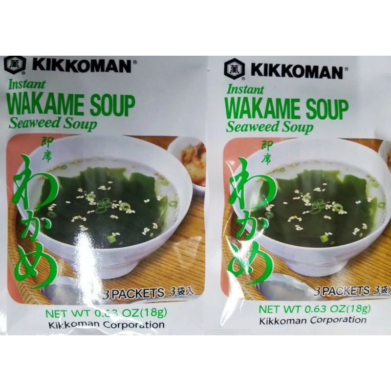 Kikkoman 2 - Kikkoman Instant Wakame Seaweed miso Soup Made