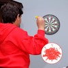WJUAN Soft Darts Pack of 200, Red Soft Dart Tips,