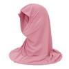 Girls Instant Hijab Muslim Arab Scarf Shawls Neck Wrap Kids