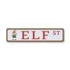 Elf Street Sign - 3 x 13
