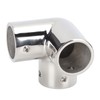 3 Way Corner Tee Joint 316 Stainless Steel Mirror Polished