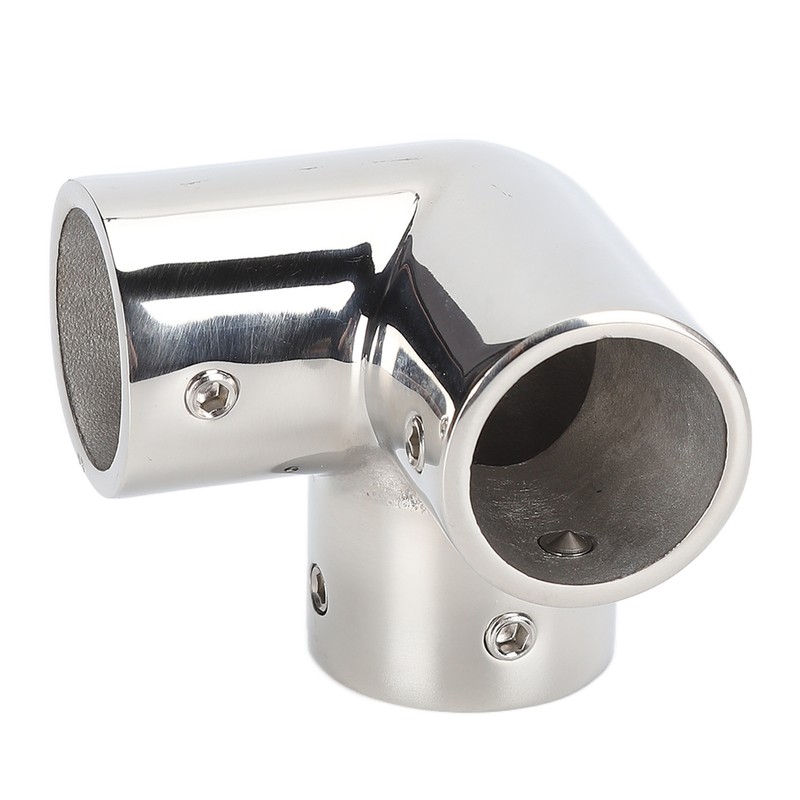 3 Way Corner Tee Joint 316 Stainless Steel Mirror Polished