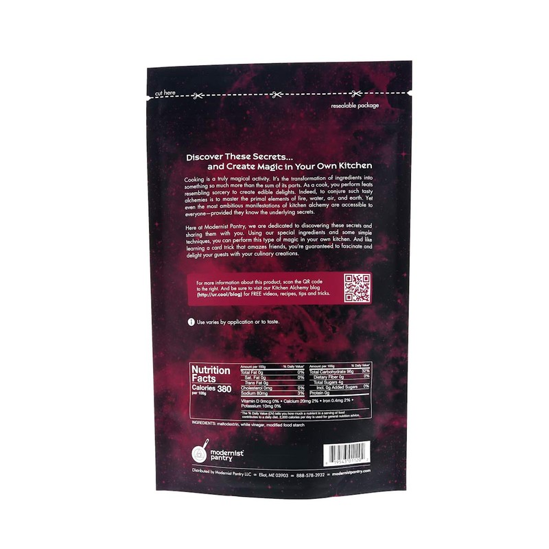 Distilled White Vinegar Powder Gluten-Free Vegan OU Kosher Certified -