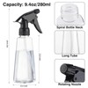 D Dymoece Plastic Spray Bottles, 2 Pack Water Fine Mist