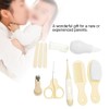 8pcs Convenient Daily Baby Nail Clipper Scissors Hair Brush Comb