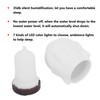 100‑200ml Ceramic Humidifier Buddha Shaped Aroma Diffuser with Night Light