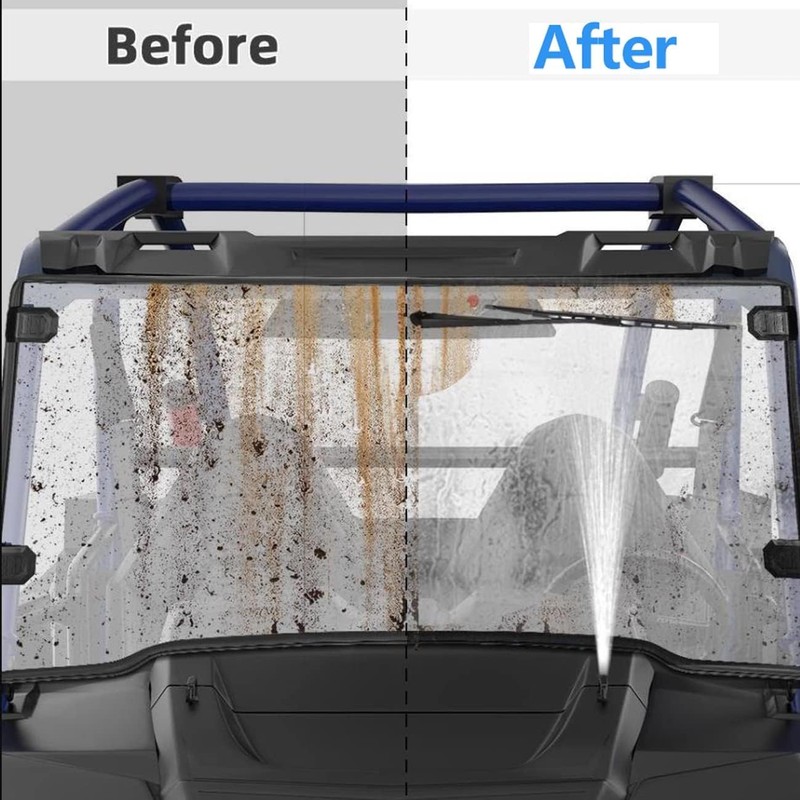 Wadoy Universal Windshield Washer Pump Reservoir Kit 99300 Fluid Reservoir