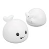 Whale Water Spray Toy White Induction Switch Floating Spraying Flashing
