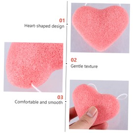 WOONEKY Face Cleansing Puff Set 5pcs Sponges for Deep Cleansing Gentle Exfoliation Oil Absorption and Makeup Removal Reusable Skincare Tool