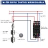 Uadme Vertical Float Switch, 110 V 150 mm Double Ball