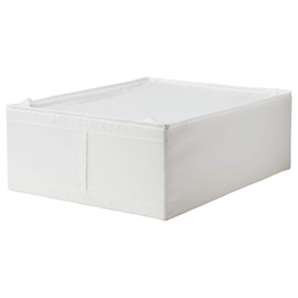 IKEA Skubb Storage Case White 803.000.47 Size 17 ¼x21 ¾x7 ½ "