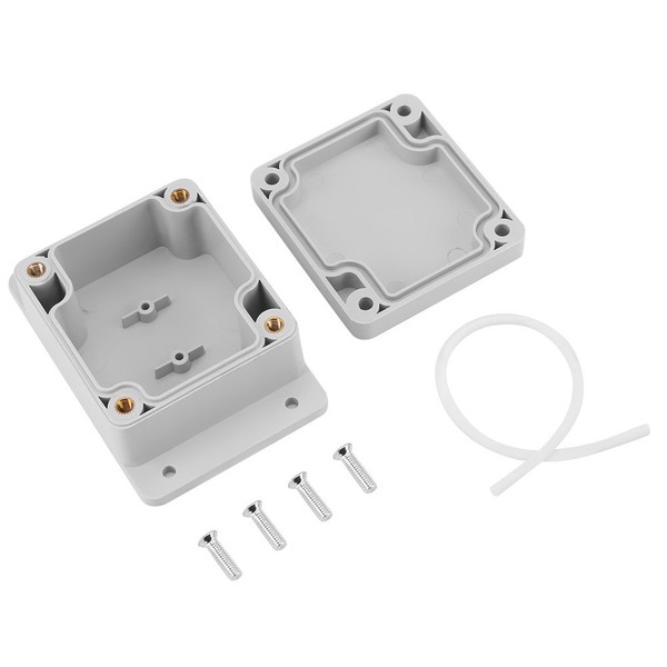 Junction Box, IP65 ABS Waterproof Instrument Case for Electrical Project