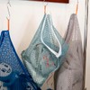 Dulton Laundry Mesh Bag L Gray Green Fresh Packing and