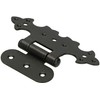 KOTARBAU® Set of 4 Decorative Hinges for Cupboard Asymmetrical Retro