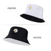 YKKJ Fishing Hats Bucket Hat Cotton Unisex Foldable Fishing Hat
