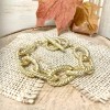 Unbranded Classic Cable Link Chain Gold Plated bracelet Hypoallergenic Everyday