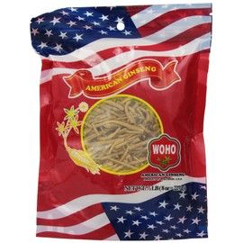 WOHO #120.8 American Ginseng Large Prong Fiber 8oz. Bag