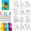 Tenceur 48 Pcs Kids Paint Party Favors Sets with 12
