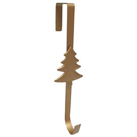 Christmas Concepts® Christmas Metal Wreath Hanger - Gold Tree Design - 29cm
