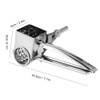 Multifunctional Rotating Cheese Grinder Stainless Steel Cutting Grater Hand Cranked