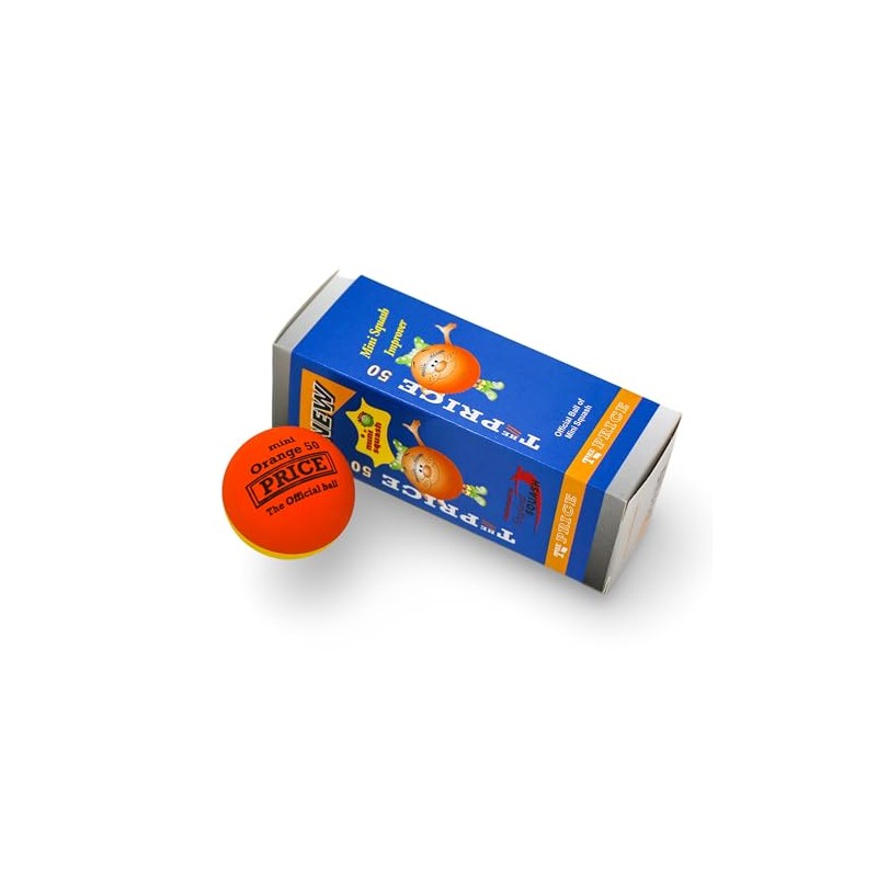 PRICE Mini Squash Improver Balls(12 balls - 4 boxes of