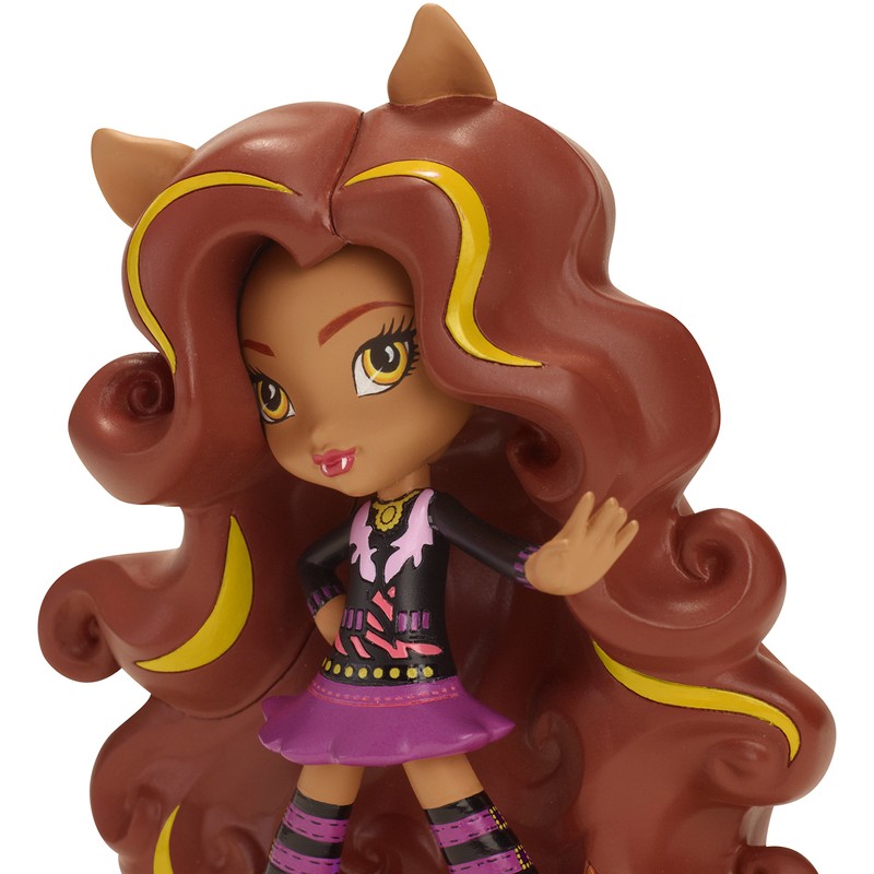 Mattel Monster High Mini Doll - Clawdeen Wolf Yelps Vinyl