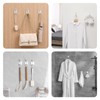 Paoli Heavy Duty Adhesive Hooks,Self-Adhesive Hooks Multiple Colors and Styles