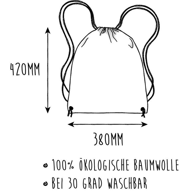 Mr. & Mrs. Panda Orca Cylinder Sports Bag, black