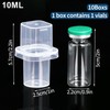 OrganiMax Refrigerator Storage Box – Peptide Vial Freezer Tube Container,