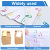 Paper Clips Assorted Size 400 Pieces,Large Medium Small Coloured Paperclips,Durable