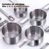 AMOHEE 20Pcs Measuring Cups and Spoons Set, Includes 7pcs Stainless