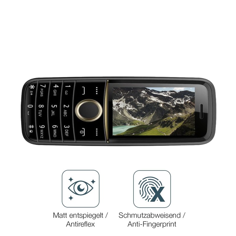 dipos I 4x Schutzfolie matt passend für Cellecor A1 Folie