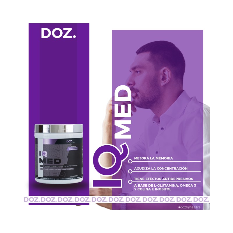 IQ MED Sabor Blueberry