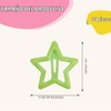 Clips de cabello estrella, 50pcs coloridas barretas de estrellas y2k,