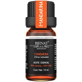 Bienat | Aceite Esencial de Mandarina 10mL Natural | Difusor y Aromaterapia