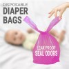 chefneno Baby Diaper Disposal Sacks w/ Handles (500 Count) Fresh